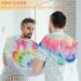 Beard Bib Apron | Non-Stick Waterproof Hair Catcher for Men | Tie Dye Grooming Cloth for Shaving & Trimming - Buy Online on GoSupps.com