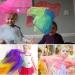 15 Colorful Silk & Chiffon Juggling Towels for Kids - Ideal Baby Game Towels & Fun Playtime Essentials - Buy Online on GoSupps.com