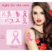 Pink Ribbon Breast Cancer Awareness Temporary Tattoos - Pack of 160 PCs - Buy Online on GoSupps.com