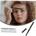 FOYTOKI 3pcs Eyebrow Pencil Brush Rotate Eyebrow Pencils Double Head Eyebrow Pencil Chocolate - Buy Online on GoSupps.com