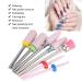 Professional Ceramic Nail Drill Grinding Head Suit for Hard Gel & Acrylic Nail Art 6 Pieces - Buy Online on GoSupps.com