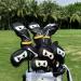 Ninja Design Golf Club Headcover - Magnetic Closure, Premium Leather, Elegant Embroidery - For 3 Wood, Driver, Fairway Wood, Hybrid, Blade & Mallet Putter - 1pc - Buy Online on GoSupps.com