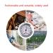 Sakeiou Mini Car Thermometer -30 to 60 | 43mm Round Dial Analog Temperature Tester for Vehicles - Buy Online on GoSupps.com