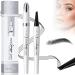 Eyebrow Pencil Liquid Eyebrow Pen 4 Tip Microblading Eyebrow Pen Creates Natural Looking Brows Effortlessly Eye Brow Pencils for Women (04) - Buy Online on GoSupps.com