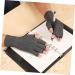 Mobestech 3 Pairs Grey Half Finger Compression Sports Gloves - Breathable Safety Hand Gloves for Indoor Use - Buy Online on GoSupps.com