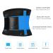 SYXUPAP Back Support Belt for Men and Women - Dual Adjustable Lumbar Support for Lower Back Pain Relief and Injury Prevention - Perfect Fit Blue M - Buy Online on GoSupps.com