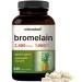 NatureBell Bromelain 1,000mg Per Serving 240 Veggie Capsules | 2,400 GDU Digestive Enzymes & Joint Support Supplement Proteolytic Enzymes for Digestion Fresh Pineapple Source Non-GMO