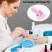 Meying Nail Stamp Set - Dual Head Silicone Stamping Tool for French Manicure & Nail Art - Includes Scraper - DIY Nail Design - Buy Online on GoSupps.com