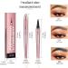 GCVSE Eyebrow Pencil Microblading Eyebrow Pencil with 4 Micro-Fork Tips Long-Lasting Brow Waterproof Smudgeproof Brow Pen - Easy Creation of Natural Looking Defined Eyebrows (Black) - Buy Online on GoSupps.com