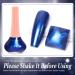 DouborQ Glitter Nail Polish Pearl Blue Glimmer Long-lasting Sequins Nail Art Varnish (18) Pearl Blue-18 - Buy Online on GoSupps.com