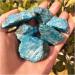 Natural Crystal Rough 500g Natural Apatite Rough Stones Blue Crystal Phosphorite for Yoga Gifts Natural Stones and Minerals - Buy Online on GoSupps.com