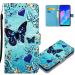 IMei-Konsktzh lle for Samsung Galaxy A25/Galaxy A24 colorful PU leather brettet flap cover card holder stand stand book style magnetic lock protective cover Samsung Galaxy A25 Love Butterfly Yb3- Love Butterfly