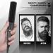 Vikicon Electric Beard Straightener for Men - Quick Heating Mini Brush Comb for Smooth Styling of Long & Short Beards - Ionic Hair Iron Black - Buy Online on GoSupps.com