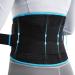 Newgo back bandage back support belt for men and women back belt with 4 struts to relieve back pain prevention of injuries stabilization of the lumbar spine black
