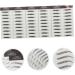 FOMIYES 30 pcs Black Artificial Creative Shaping Fake Supply Eyebrows Stickers Makeup Female Bionic Eyebrow 1 count (Pack of 1) Blackx3pcs - Buy Online on GoSupps.com