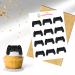 24x Pre-cut Gamer Controller Edible Thick Wafer Card Standing Cupcake Toppers Birthday Party Cake Decorations