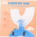 Tovinanna 4-Piece U-Shaped Cartoon Toothbrush Set for Kids | Delightful Manual Children's Toothbrushes & Accessories - Buy Online on GoSupps.com