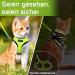 Aokcats Adjustable Soft Reflective Cat Harness Set with Leash & Dishes - Leak-Proof Design for Kittens & Rabbits - Light Green - Buy Online on GoSupps.com