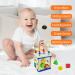 Surplex Motor Cubes Pearls Labyrinth - 5-in-1 Play Center Activity Cube for Babies | Montessori Learning Toys | Perfect Gift for Boys & Girls 12 Months+ - Buy Online on GoSupps.com