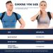 Posture Corrector for Men & Women | Adjustable Upper Back Brace | Soft Fabric | Pain Relief & Comfort | Invisible Under Clothes - Buy Online on GoSupps.com