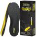 STABLBODY Thick Memory Foam Insoles for Men - Orthotic Inserts for Plantar Fasciitis Relief & Arch Support - Trim-to-Size Shoe Inserts  Full-Length Cushions for Feet - Absorbs Shock - 1 Pair Men's 8-13
