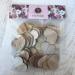 Y&K Homish Wooden Hearts Guest Book - Pack of 50 Blank Wood Signs for DIY Party Decor (Brown) - Buy Online on GoSupps.com