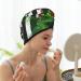 Microfiber Hair Drying Cap - Banana Leaf & Pink Flamingo Soft Towel Wrap for Quick Drying Curly Long & Thick Hair - Buy Online on GoSupps.com