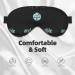 Adjustable Double-Sided Sleep Mask | Soft Eye Covers for Ultimate Comfort & Eye Edema Relief International Shipping Available - Buy Online on GoSupps.com