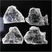 Natural Selenite Crystal White Transparent Slice Irregular Shaped with Black Stand Minerals Specimen Reiki Home Decor (Color : Selenite Slice Size : 150-200g) 150-200g Selenite Slice - Buy Online on GoSupps.com