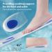 Silicone Gel Heel Cups - Heel Pain Relief Inserts for Plantar Fasciitis, Bone Spurs, Achilles Tendonitis - Large Size (6 Packs) - Buy Online on GoSupps.com