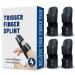 4 Pcs Finger Splints Brace | Finger Knuckle Immobilization for Broken Fingers | Arthritis & Pain Relief | Fits Index, Middle & Ring Finger - Buy Online on GoSupps.com