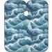 Waterproof Barber Cape - Sea Wave & Cheetah Print Haircut Bib for Men & Women | Unisex Hair Cutting Cape - Buy Online on GoSupps.com