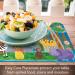 CounterArt Jungle Friends 4 Pack Reversible Placemats | Made in USA | BPA & PVC Free | Easy Clean - Buy Online on GoSupps.com