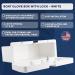 Five Oceans Lockable Boat Glove Box with 2 Keys - High-Impact UV-Resistant White ABS Plastic | FO2894 - Buy Online on GoSupps.com
