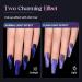 Mizhse Cat Eye UV Gel Nail Polish Set - 6 Vibrant Colors 9D Effect DIY Nail Art | Glitzer & Reflection | 10ml - Buy Online on GoSupps.com