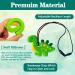 Sensory Chewing Chains - 6 Food-Safe Silicone Biting Toys for Kids | Oral Motor Aid for ADHD & Teething - Green - Buy Online on GoSupps.com