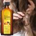Light hair oil 120 ml root stimulator oil for voluminous hair for nighttime use daily routine before showering after cutting in preparation for styling for home and - Buy Online on GoSupps.com