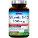 Innate Vitality Vitamin B12 1000mcg Sublingual Methylcobalamin for Energy Metabolism Mental Clarity Nervous System Health Peach Flavor Zero Sugar 90 Fast Dissolve Tablets