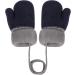 Cute Cartoon Toddlers Kids Knitted Gloves on String Winter Warm Mitten Gloves with Rope for Baby Boys Girls Thick Plush Fleece Lined Hand Warmer Full Finger Ourdoor Sport Thermal Hand Cover Navy Blue - Buy Online on GoSupps.com