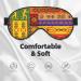 African National Patterns Eye Mask - Soft Adjustable Sleep Mask for Men & Women | Comfort & Style for Nighttime Bliss - Buy Online on GoSupps.com