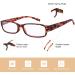 EYEGUARD Women's Reading Glasses 4 Pack - Beautiful Patterns - 5.0x Magnification - Buy Online on GoSupps.com