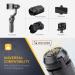 Zeadio Metal Mini Tripod - Desktop Tabletop Stand for Smooth 4, Osmo Mobile, Vimble 2, Gimbal Grip Stabilizer - Compact and Versatile - Buy Online on GoSupps.com