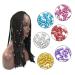 Ruier-Hui 100PC Adjustable Hair Wig Dreadlocks Cuffs Clips - Multi-Color Dreadlock Pearls for Stunning Hairstyles (7mm Hole) - Buy Online on GoSupps.com