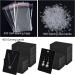 MIAHART 400 Pcs Black Earring Holder Cards with Self-Sealing Bags and Earring Backs for Jewelry Packaging - Buy Online on GoSupps.com