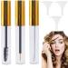 Empty Mascara Tube and Wand Glass with Brush and Funnels 10ml Empty Lip Gloss Tubes Refillable Empty Mascara Tube Portable Lip Gloss Containers for Women Girls Daily Use Gold Lip Gloss Containers - Buy Online on GoSupps.com