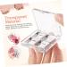 HAPINARY 6 Pcs Transparent Square Eye Shadow Box Eye Shadow Empty Boxes Empty Eyeshadow Pans Plastic - Buy Online on GoSupps.com