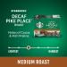 STARBUCKS Pike Place Decaf Roast Medium Roast Ground Coffee K-Cup Pods Box 300 g Decaf Pike Place 75 g (Pack of 4) - Buy Online on GoSupps.com