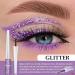 2Pcs Royal Blue Purple Liquid Glitter Eyeliner Set for Women - Sparkly Eyeliner Makeup Kit - Buy Online on GoSupps.com