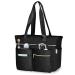 Fasrom Nurse Tote Bag for Work Nurses with Laptop Sleeve  Home Health Clinical Bag for Nursing Students and Medical Assistant  Black (Patent Design)