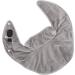 Electric Heated Neck Wrap - USB Charging Heating Pad & Massage for Pain Relief - Gray Sable Fabric - Buy Online on GoSupps.com